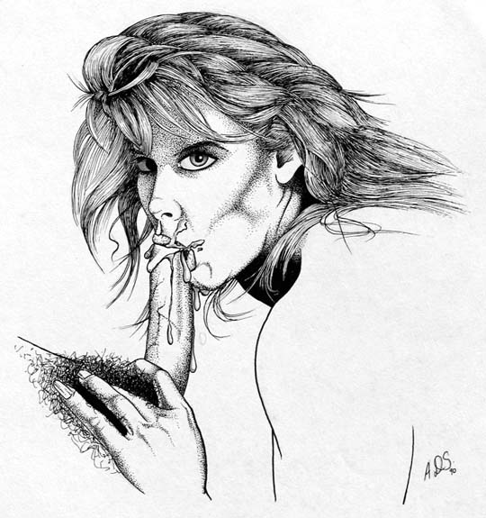 pornstar ginger lynn drawing