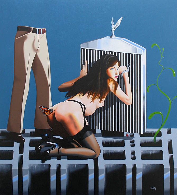 erotic nude surrealism painting